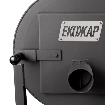 Дров'яна піч опалювальна Екожар (раніше «Брест») Про 150 з двома варильними поверхнями