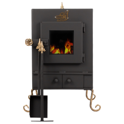 Ecozhar (formerly "Brest") Comfort Plus wood stove