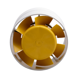 Fan for a heat exchanger with a diameter of 100 mm exhaust channel Domovent 100 VKO plastic